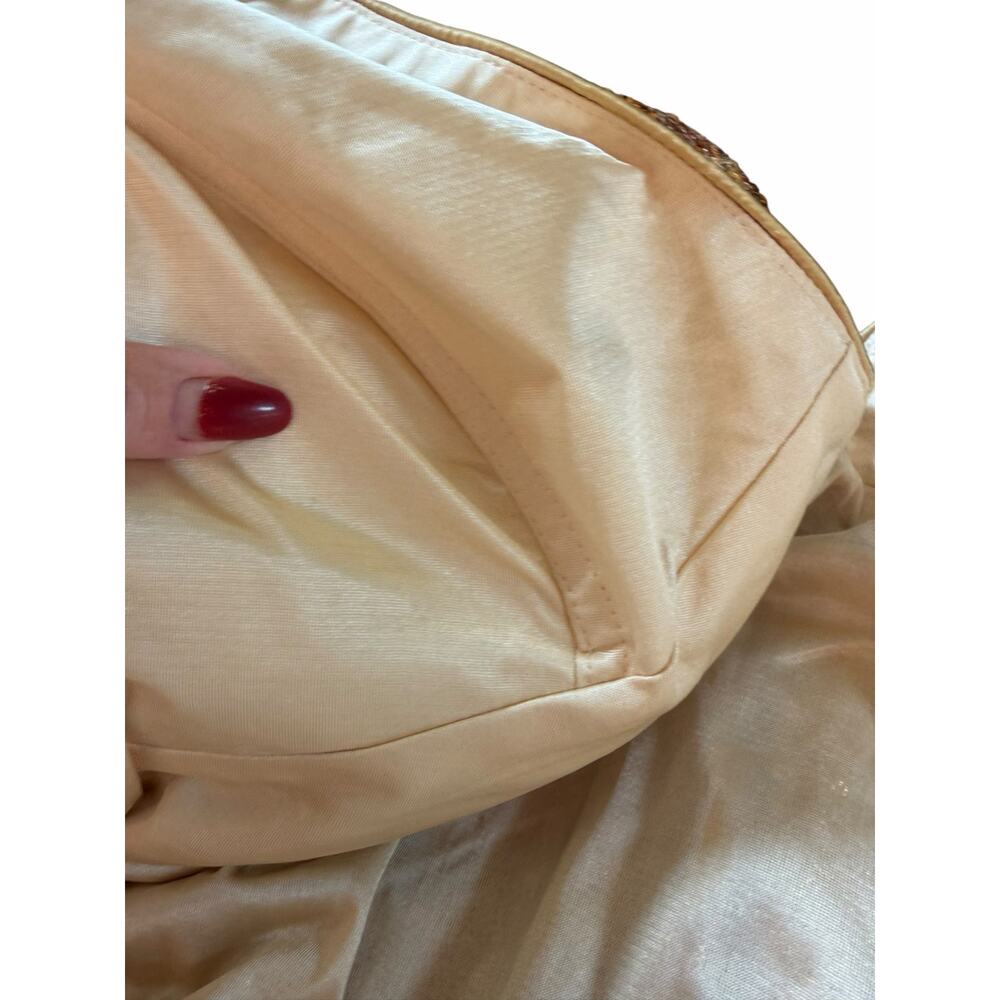 NWT Gold Sequined Renz Amelia Gown - Plus Size - Picture 8 of 16
